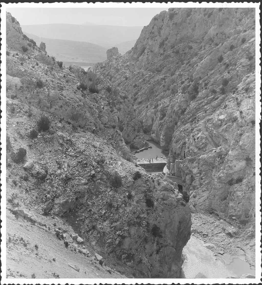 ESTRECHO DEL RÍO TAIBILLA EN EL PUNTAL DEL AIRE