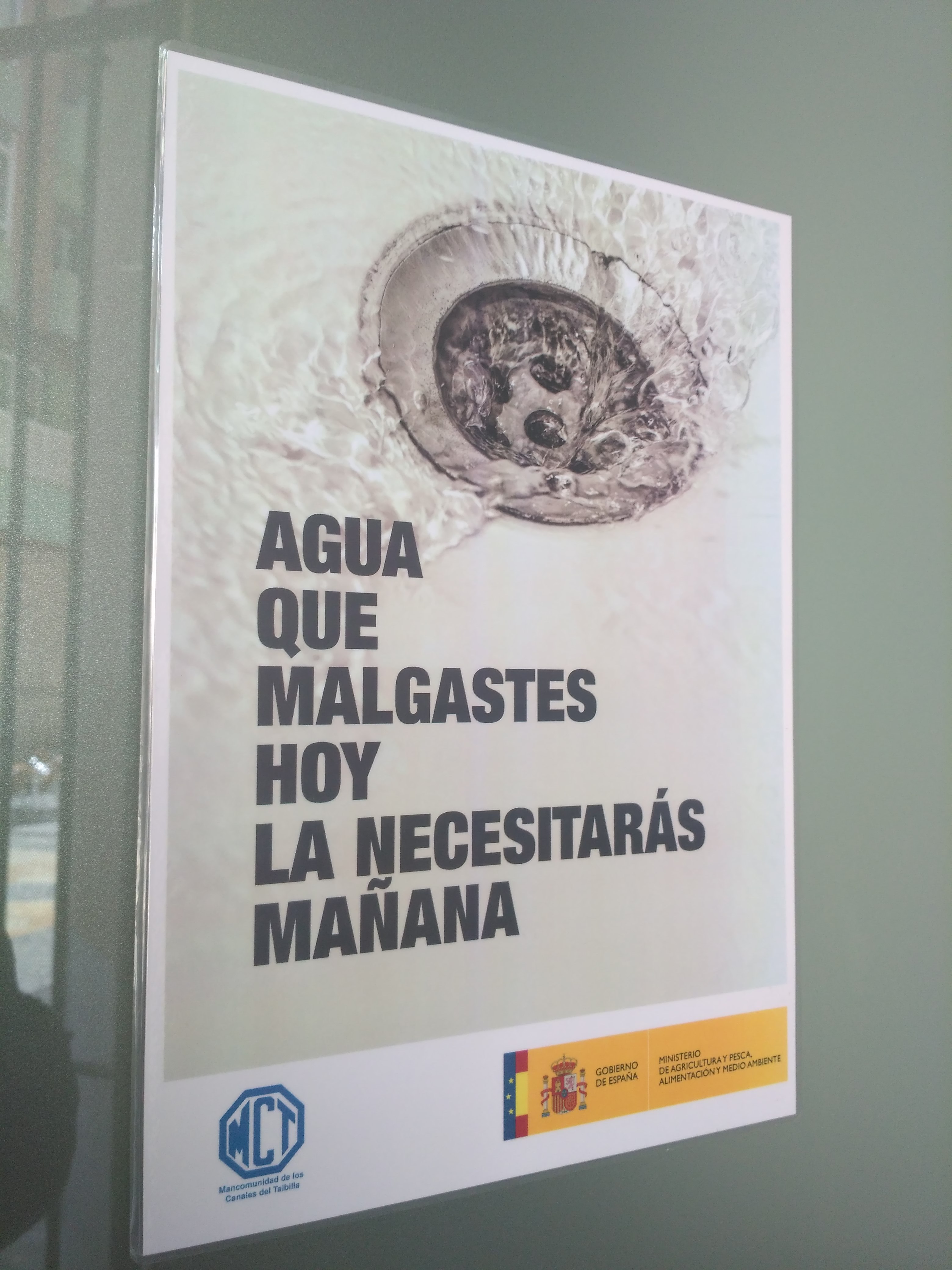 Llamamiento al ahorro en el Día Mundial del Agua