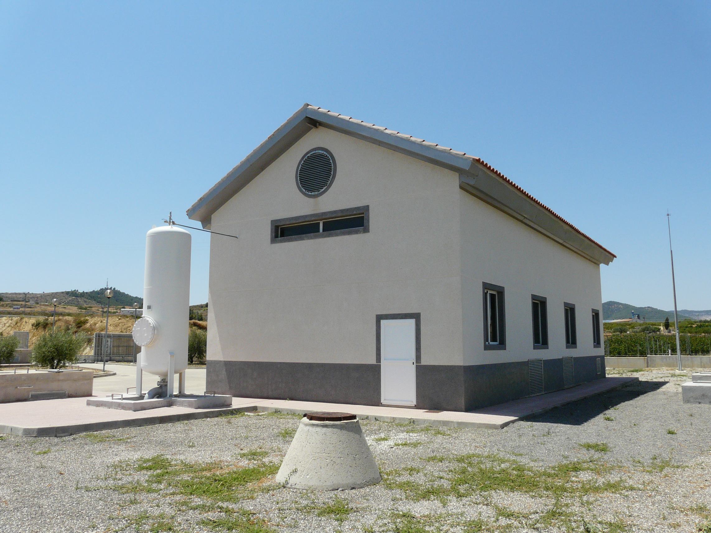 Imagen Exterior de la impulsión de Bullas II