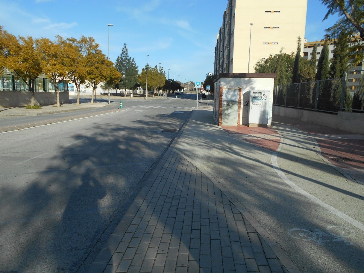 Imagen 3. Actuación en la Avenida de la Juventud