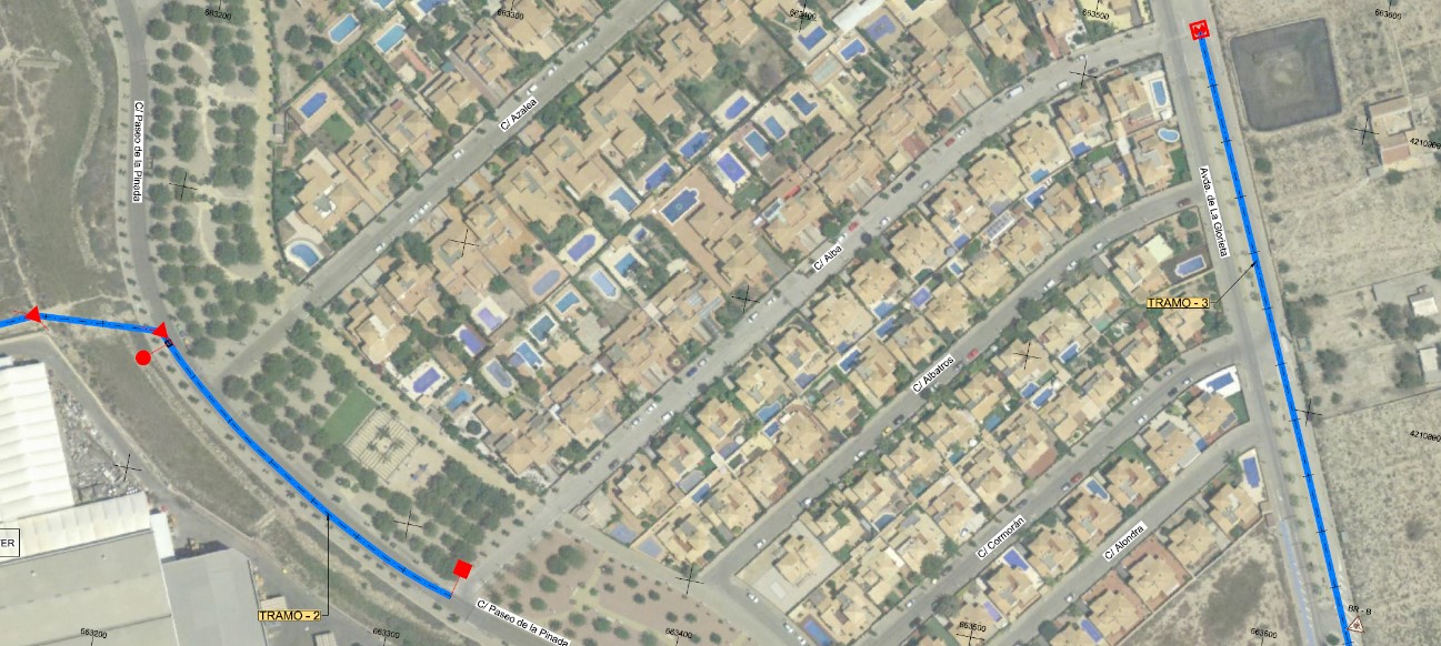Imagen 1. Actuación en la Urbanización La Ladera