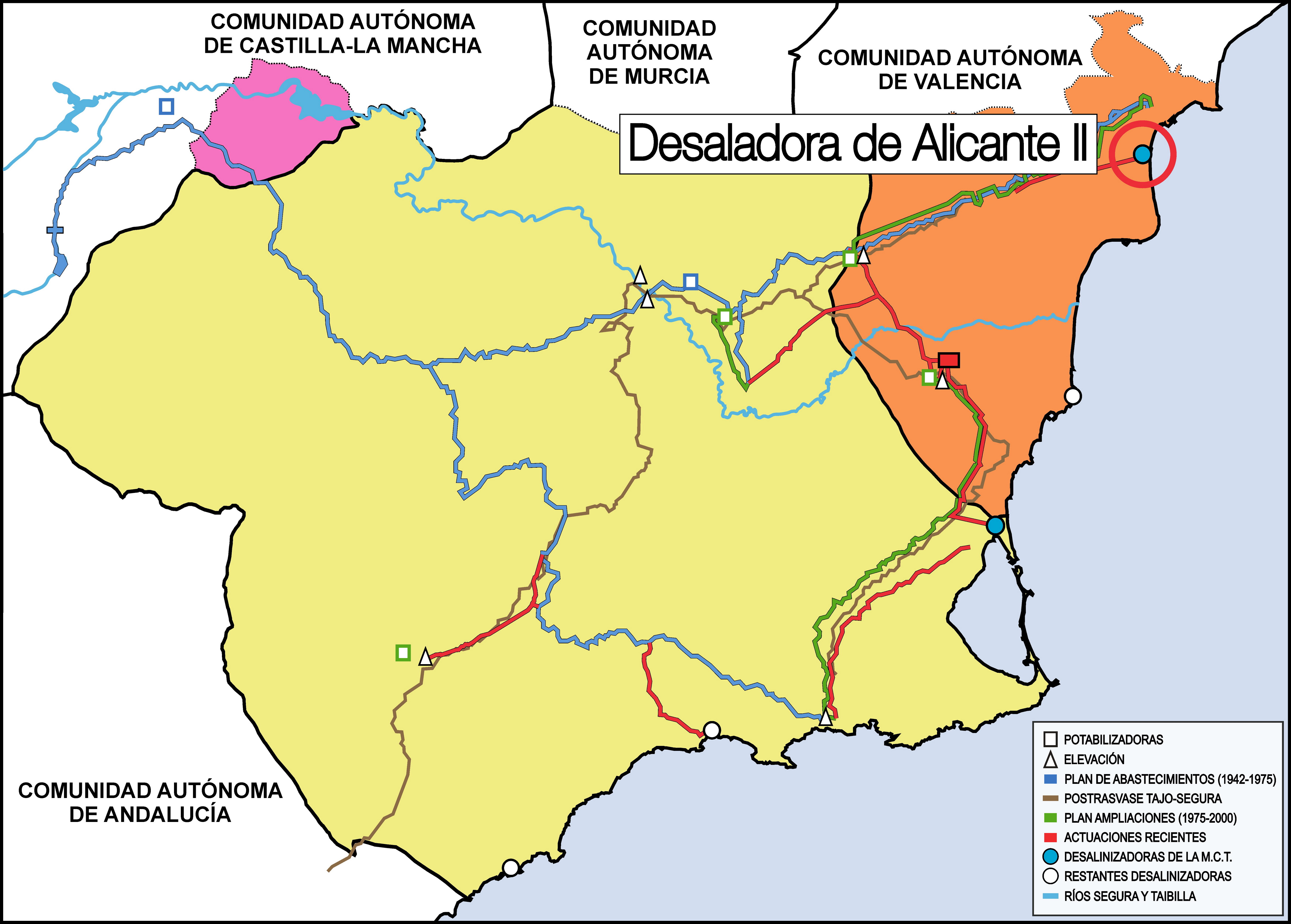 Imagen de Mapa de la desaladora de Alicante II