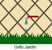 Grifo jardin